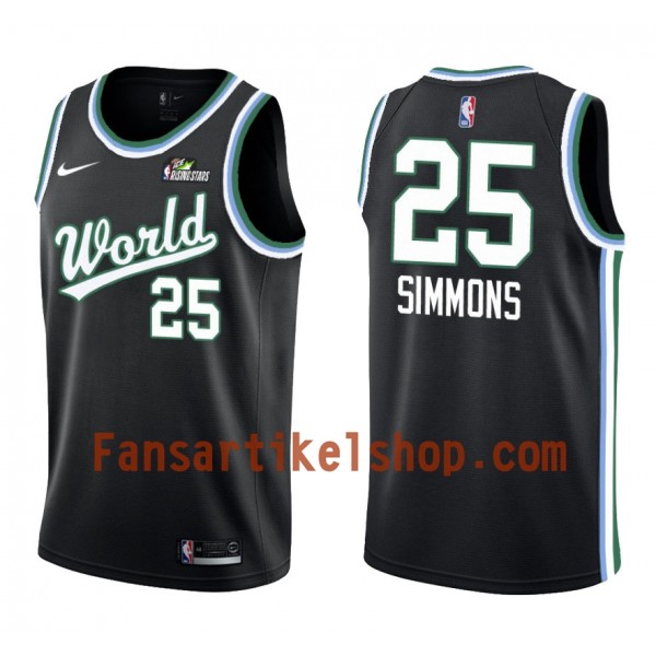 NBA Philadelphia 76ers Trikot Ben Simmons 25 Nike 2019 Rising Star Swingman - Herren